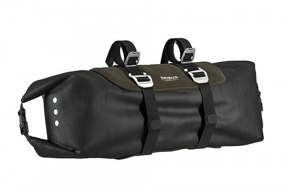 Brooks Torba Scape Handlebar Roll Mud Green
